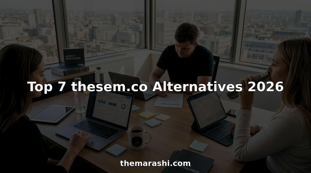 Digital marketing team working together in corner office