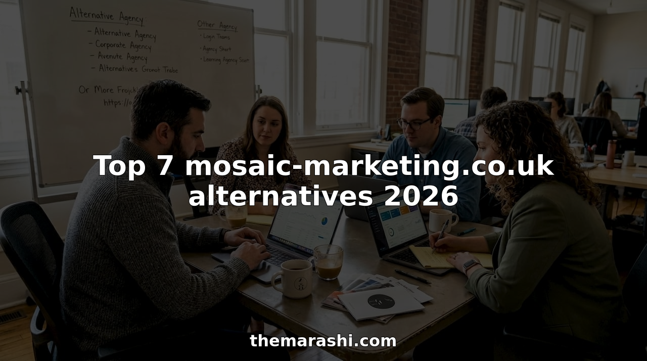 Digital marketing agency team reviewing alternatives